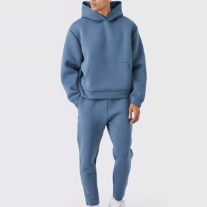 Premium Men Cotton Tracksuit Custom Logo French Terry <b>Jogger</b> Set OEM Clothing Manufacturer Private Label Supplier - Product Image 5