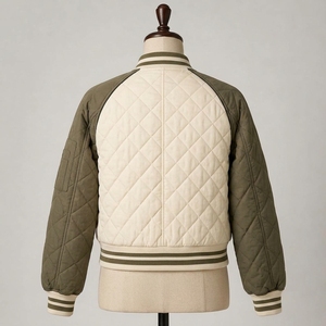 <b>Women</b> <b>Bomber</b> <b>Jacket</b> Premium <b>Women</b> <b>Bomber</b> <b>Jacket</b> Stylish Casual Outerwear Durable Polyester Fabric <b>Lightweight</b> Construction - Product Image 2