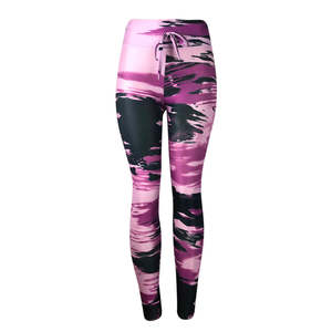 Leggings de sport pour femmes, imprimés gothiques, taille haute élastique, extensibles dans quatre sens, longueur intégrale, en Spandex/Nylon, pour le fitness et l'athlétisme - Product Image 5