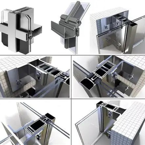 Factory Price Customize Aluminum Profile And Aluminum Profile for Curtain Fram <b>Floating</b> <b>Frame</b> - Product Image 3