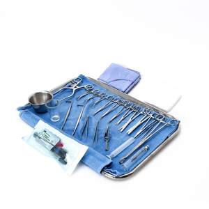 Nouvel ensemble de chirurgie plastique, instruments chirurgicaux manuels de haute qualité, 18 pièces en acier inoxydable, approuvé CE ISO, GUJJAR SURGICAL - Product Image 2