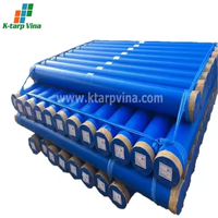 Lámina de Plástico PE de 0.2mm, Resistente al Agua y a los Rayos UV, para Cubrir Pisos en Obras de Construcción, de K Tarp