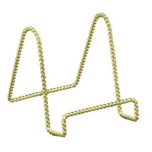 Brass <b>Plate</b> Holder Rack Kitchen Accessories Most Selling Kitchen Organzer Desktop Placement <b>Stand</b> Restaurant <b>Display</b> Rack - Product Image 6