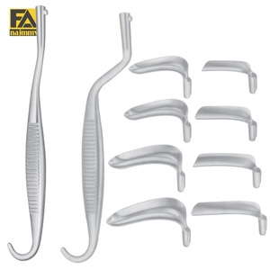 Ensemble de spéculums Scherback composé de 2 poignées et 8 lames, instruments chirurgicaux de haute qualité personnalisés - Product Image 1