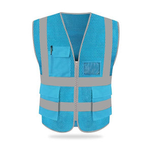 Chaleco de seguridad de nuevo estilo, transpirable, de secado rápido, antibacteriano, elegante, de alta calidad, diseño de material suave 100% algodón. - Product Image 4