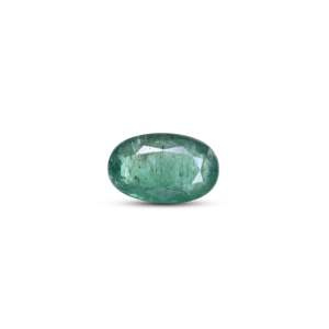 Loose 6.55 Ct Synthetic Zambian Emerald-Emerald Cut Pear & Oval Shapes-8x10mm for Fine Jewelry - Product Image 1