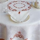 Nappe brodée élégante et luxueuse Artisanat frais de couture et de couture Nouveau - Product Image 4