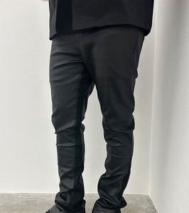 Pantalones Vaqueros Anchos de Algodón para Hombre, Estilo Casual Urbano, Pierna Ancha, Cinco Bolsillos, Lavado Suave, Moda Diaria, Personalizados - Product Image 6