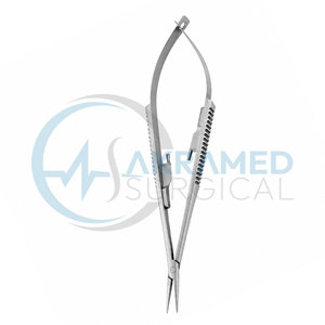 High Quality Castroviejo Needle Holder Straight Stainless Steel Reusable Microsurgery Dental Surgical Instrument CE Certified - Product Image 5