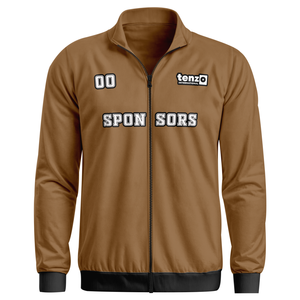 Ropa Deportiva Transpirable Estampada de Poliéster, Estilo Deportivo 2026, Media Cremallera, Dobladillo con Puños Acanalados, Logotipo Personalizado, OEM, ODM, Uniformes Escolares y de Club - Product Image 1