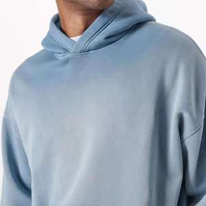 Sweat-shirts unisexes décontractés en coton 100% écologique de qualité supérieure, effet délavé, vintage, imprimé numérique personnalisé, teinture unie, 300g - Product Image 4