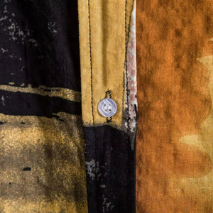 Nouveautés Mode : Chemises Hawaïennes Personnalisées pour Hommes à Manches Courtes, Col Revers, Motif Floral et Blocs de Couleurs, Style Décontracté de Plage - Product Image 4