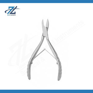 Wide Jaw Opening Stainless Steel Nail Clippers Curved <b>Cuticle</b> Nippers Professional Manicure Fingernail Trimmer <b>Tool</b> Pakistan - Product Image 2