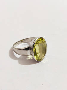 แหวนทำมือ925แหวนเงินแหวนควอทซ์แหวนผู้หญิงแหวน Boho พลอยแหวนผู้หญิงทำในอินเดีย - Product Image 4