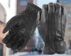 Guantes táctiles de invierno para trabajo, impermeables, con agarre de seguridad para exteriores y ciclismo, guantes de cuero para los dedos. - Product Image 6
