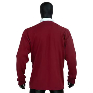 เสื้อรักบี้แฟชั่นล่าสุดสำหรับกีฬา สไตล์ยอดนิยม ขายส่ง เสื้อรักบี้แบบยูนิเซ็กซ์ พร้อมบริการสกรีนโลโก้ตามสั่ง - Product Image 3