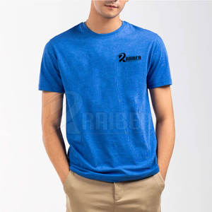 T-shirts pour hommes de style streetwear personnalisés, décontractés, basiques, à manches courtes, pour adultes, vente en gros et au détail - Product Image 2