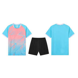 Conjunto Completo Personalizado de Camiseta de Fútbol Unisex con Cuello Redondo y Manga Corta, Nuevo Diseño, Uniforme Deportivo para Verano y Otoño, Servicio OEM, Malla 100% - Product Image 4