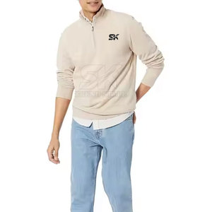 Sweat-shirts d'hiver pour hommes, couleur unie, fermeture éclair, sweat-shirts simples, vêtements de mode pour hommes - Product Image 4