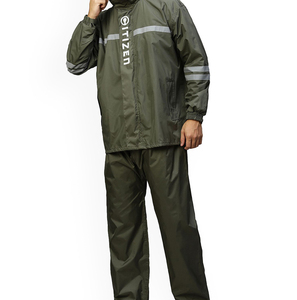 New RTS Custom Logo Men's Nylon <b>Wind</b> <b>Breaker</b> Contrast Panel With Pant Set For Summer Breathable Set Highstreet Zipper Jacket - Product Image 5