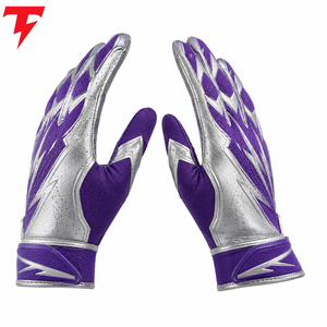 Guantes de Fútbol Americano con Tela Transpirable, Ajuste Flexible, Agarre Cómodo y Fuerte, la Mejor Calidad para Entrenamiento y Uso Diario - Product Image 4