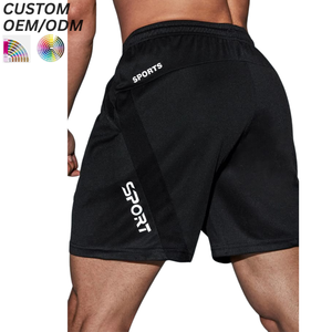 Mens Casual Cotton Board Shorts Solid Mid <b>Elastic</b> Waist Breathable Eco-Friendly Custom Logo OEM ODM Brand Supply - Product Image 4
