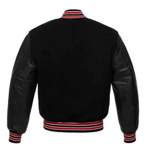 New Design Breathable Winter Men's Varsity <b>Jacket</b> Plus Size Cotton <b>Fleece</b> <b>Lining</b> Casual High Quality - Product Image 6