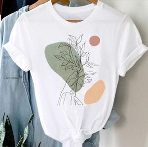 Camisetas de Mujer Superventas, 100% Algodón Jersey, Cuello Redondo, Manga Corta, Casual, Ecológicas, con Impresión Digital - Product Image 2