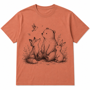 Camiseta Gráfica de Manga Corta con Cuello Redondo Oversize para Hombre, de Algodón Tejido, Estilo Casual Urbano, Estampada, OEM ODM, Venta al por Mayor, 320g - Product Image 4