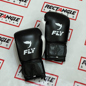 Custom Made MMA Boxing Gloves % Original Leather Full Finger Breathable Professional Punching Lace-Up Boxing Gloves - Product Image 3