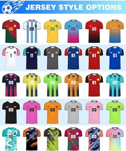 ชุดเสื้อฟุตบอลสั่งทำ สีเหลือง เขียว น้ำเงิน พิมพ์ลายแบบ Sublimation ผ้าโพลีเอสเตอร์ระบายอากาศ แขนสั้น ทรงปกติ ใส่ได้ทุกฤดู สำหรับทุกเพศ - Product Image 5