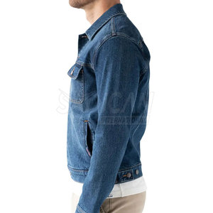 Comfortable And Fashionable Winter Jeans <b>Jacket</b> Crafted With Fine Stitching Perfect <b>For</b> Casual Use And Outdoor Activities - Product Image 5
