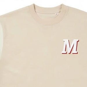 T-shirt en coton biologique écologique, vente en gros, t-shirts vierges durables, doux, respirants, unisexes, pour impression - Product Image 2