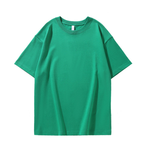 T-shirt en coton pur à 100 %, col rond, épaules tombantes, manches courtes, double fil 280g, prix usine Chine-Bangladesh, vente en gros - Product Image 6