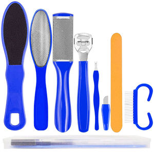 Ensemble de manucure 18 en 1, kit de pédicure en acier inoxydable, kit de soins personnels pour les ongles, coupe-ongles portable avec étui de voyage - Product Image 1