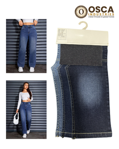 Hot Sell 11.2 oz Heavy <b>weight</b> 100% Cotton Yarn Dyed Twill Woven Stretch Denim Jeans <b>Fabric</b> for Men Women Clothing & Accessories - Product Image 3