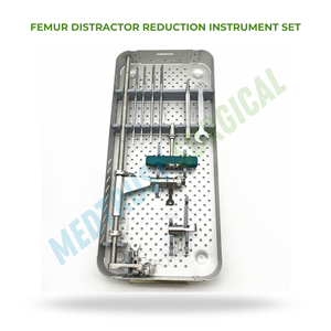 Juego de Instrumentos de Reducción de Distracción de Fémur, Kit Manual Ortopédico de Acero Inoxidable para Fracturas - Product Image 2