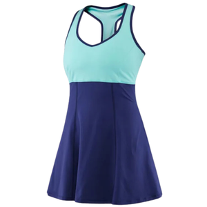 Women <b>Mint</b> Green Blue Tennis <b>Dress</b> Polyester Athletic Skirt <b>Dress</b> Sports Training Match Wear Active Clothing - Product Image 1