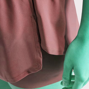 OEM Custom Women Cotton Shorts High <b>Waist</b> Summer Casual Solid Color Ladies Shorts Bulk Supply Pakistan - Product Image 6