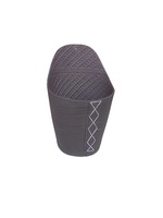 Pot de fleurs en caoutchouc recyclé de haute qualité, écologique, biodégradable, matériau durable, résistant aux intempéries, minimaliste, taille personnalisée