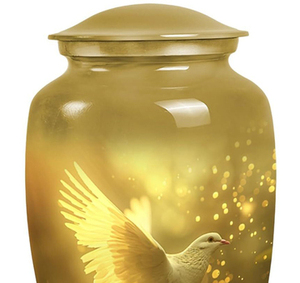 Wholesale Metal Cremation Urns for Adult Human Ashes Modern Design Funeral Supplies Casket <b>Memorial</b> <b>Keepsake</b> - Product Image 4