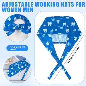 Medical Surgical <b>Caps</b> Comfortable Non Woven Head Covers for Healthcare Professionals Hospital Uniforms - Product Image 5