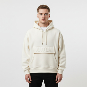 เสื้อฮู้ดซิปหน้าผ้าเฟรนช์เทอร์รี่เนื้อหนานุ่ม ระบายอากาศได้ดี เหมาะสำหรับสตรีทแวร์และชุดกีฬา พร้อมตัวเลือกโลโก้แบบกำหนดเอง - Product Image 3