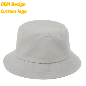 Wholesale New Design Summer Beach Denim Custom Printed Embroidery Logo Double-sided Wearing Sun Shade Unisex Bucket Hat - Product Image 4