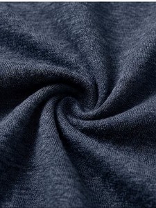 Camiseta casual de punto con cuello redondo y manga corta para hombre, antiarrugas, ecológica, transpirable, de corte regular, para verano. - Product Image 5