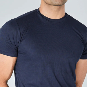 Camiseta Deportiva de Microtextura para Hombre, Corte Ajustado, Manga Corta, para Gimnasio, Fitness y Entrenamiento - Product Image 3