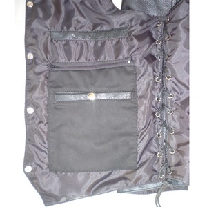 Gilet Homme KEVEN IMPEX en Laine et Cuir de Qualité Supérieure, Coupe-Vent et Imperméable, Modèle Décontracté Uni, Été 2026 - Product Image 5