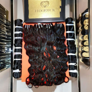Vente en gros Extensions de cheveux crus vierges indiens 100% non transformés à cuticule alignée Cheveux humains de haute qualité directement d'Inde - Product Image 1