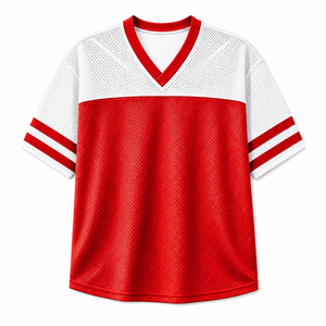 Camiseta Personalizada de la Hermandad Delta Sigma Theta con Cuello en V, Bloques de Color, Manga Corta, Roja y Blanca, Estilo Casual - Product Image 3