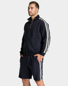 Luxury Sweatshirt With Custom Logo Heavyweight Pique Mock Neck <b>Pullover</b> Quarter Zip Sweatshirt for <b>Men</b> - Product Image 6